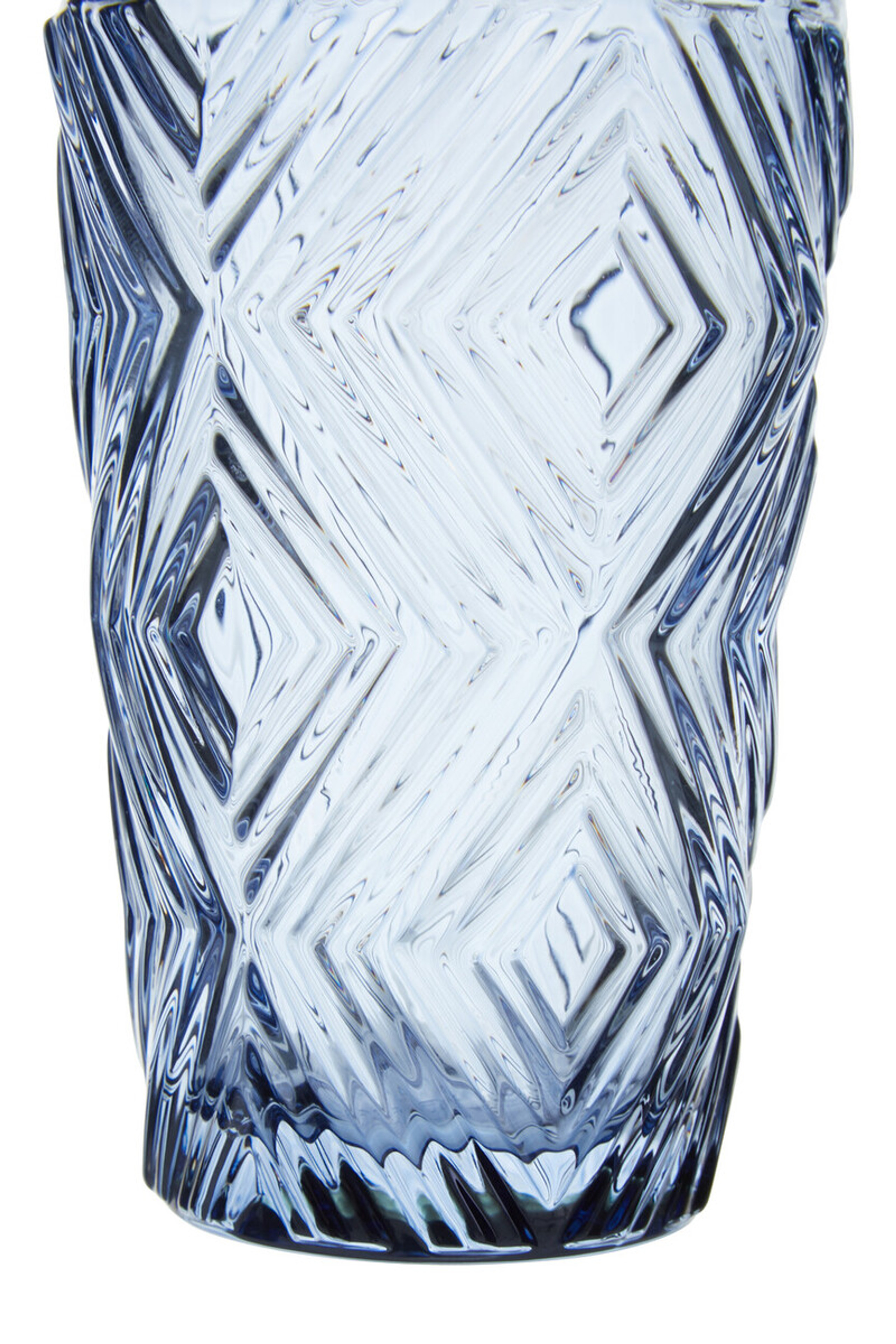 Cook Nook Fleur Set Of Four Blue Highball Glasses