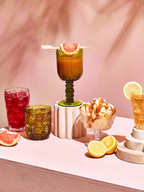 Cook Nook Fleur Set Of Four Clear Highball Glasses