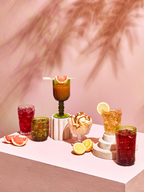 Cook Nook Fleur Set Of Four Clear Highball Glasses