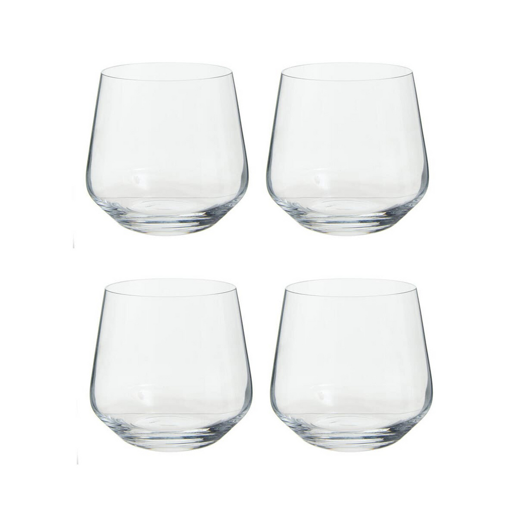 Cook Nook Ada Set of 4 large Crystal Tumblers