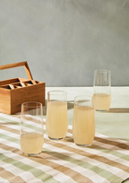 Cook Nook Ada Set Of 4 Crystal High Ball Glasses