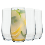 Cook Nook Ada Set Of 4 Crystal High Ball Glasses