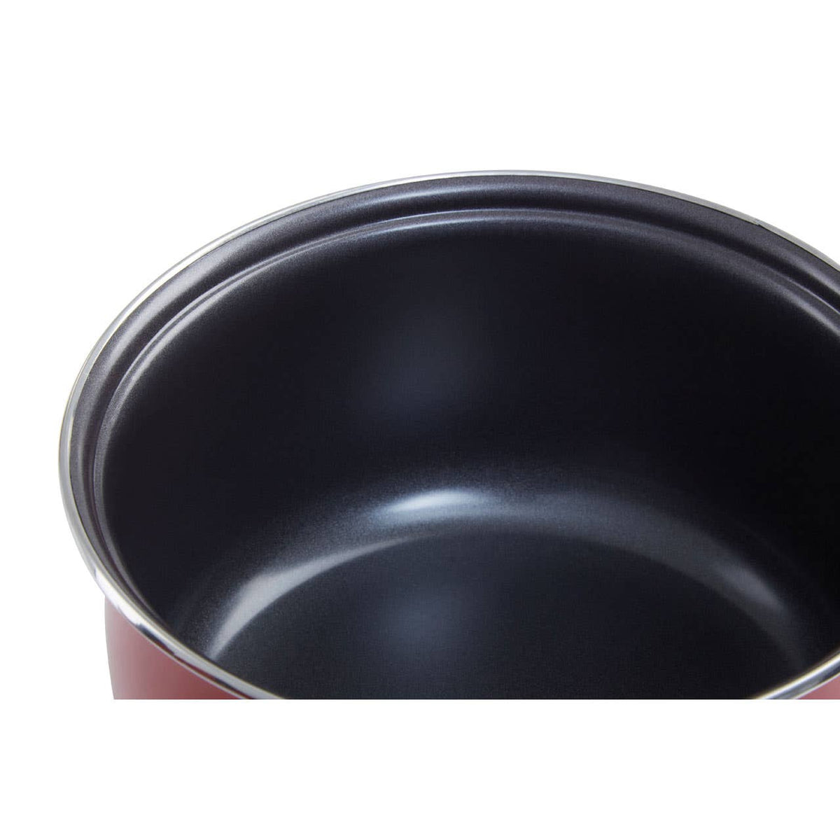 Viggo Red Non Stick 5 Piece Cookware Set