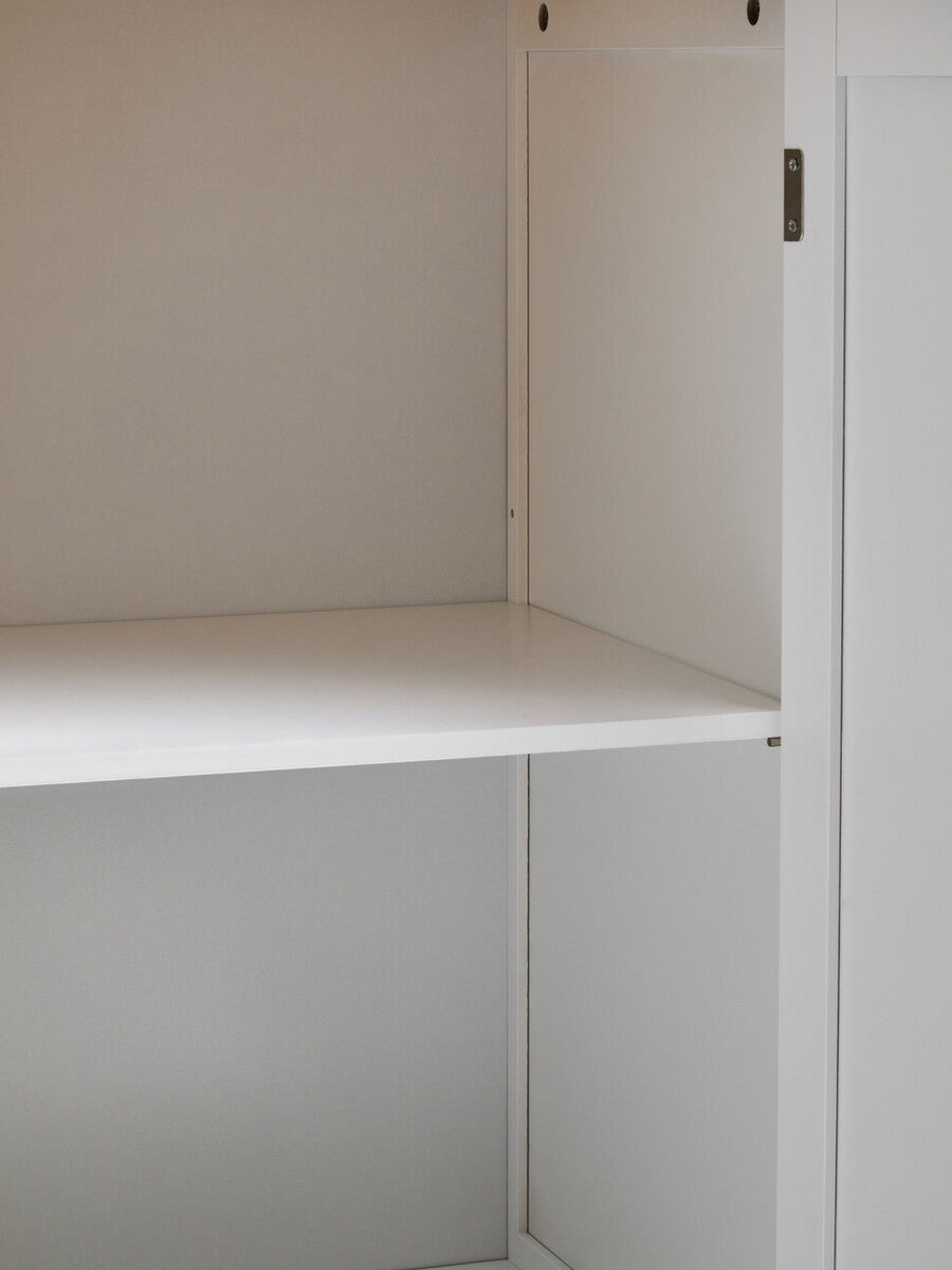 Frankfurt White Kitchen Trolley