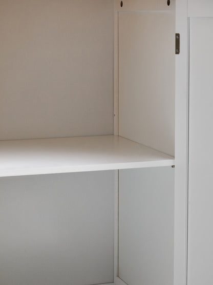 Frankfurt White Kitchen Trolley