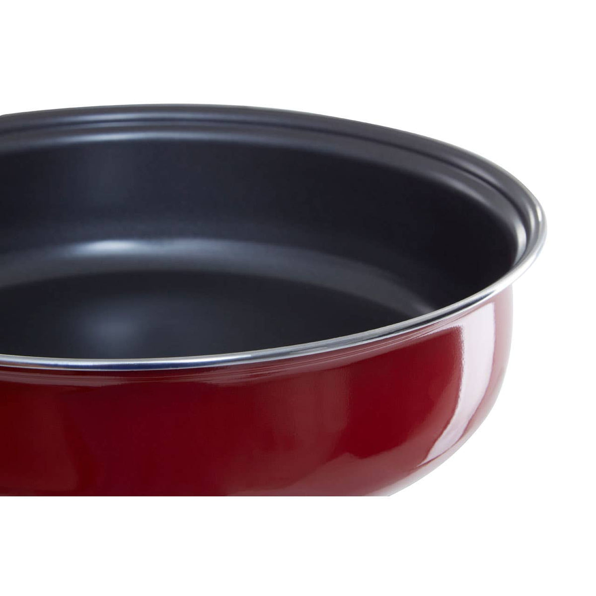 Viggo Red Non Stick 5 Piece Cookware Set