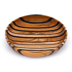Artisan Upcycled End Grain Fruit Bowls (2 Patterns & 2 Sizes Available)-0