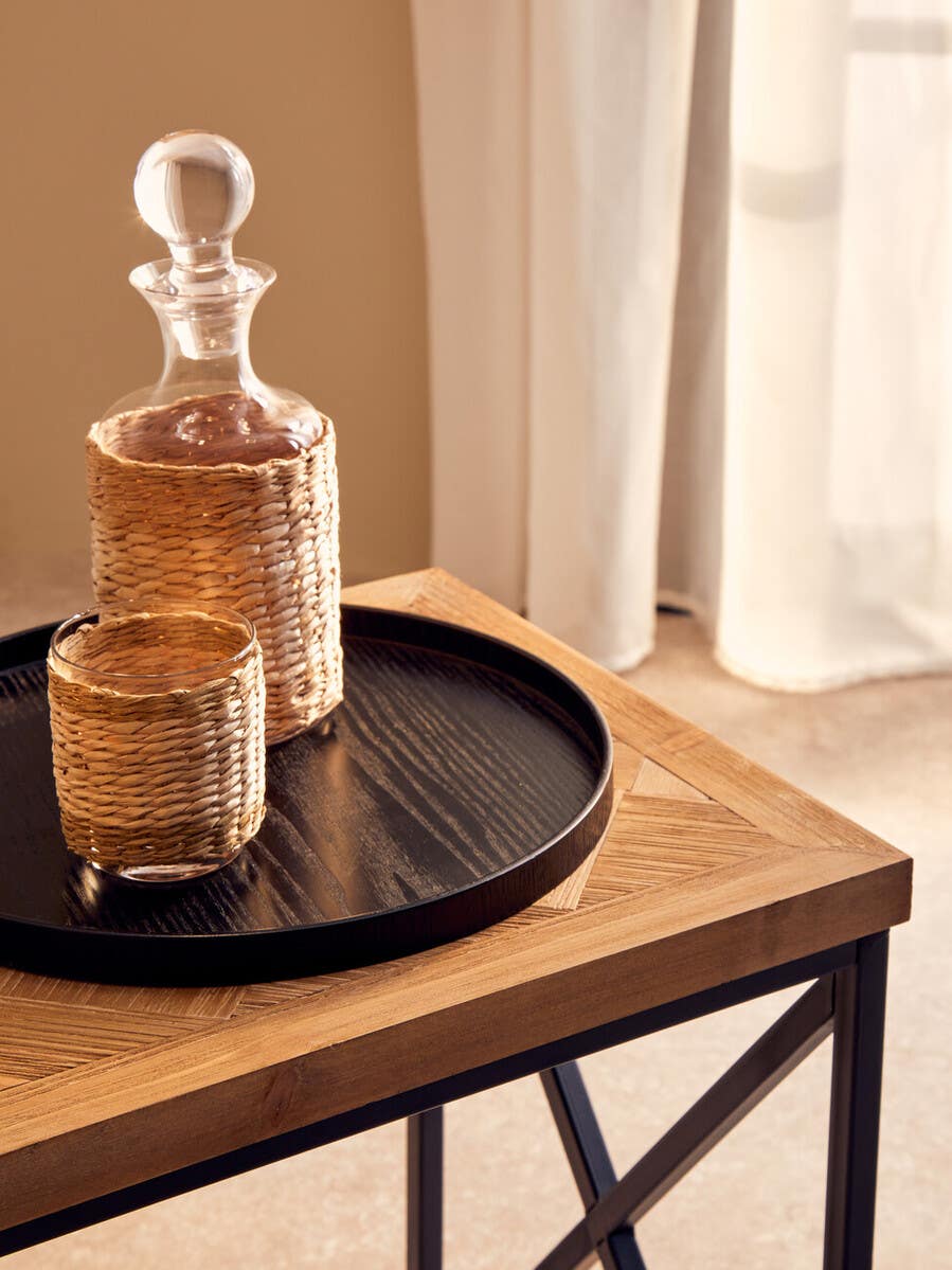 Juno Three Piece Glass And Decanter Set