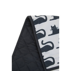 Cook Nook Black Cat Double Oven Glove