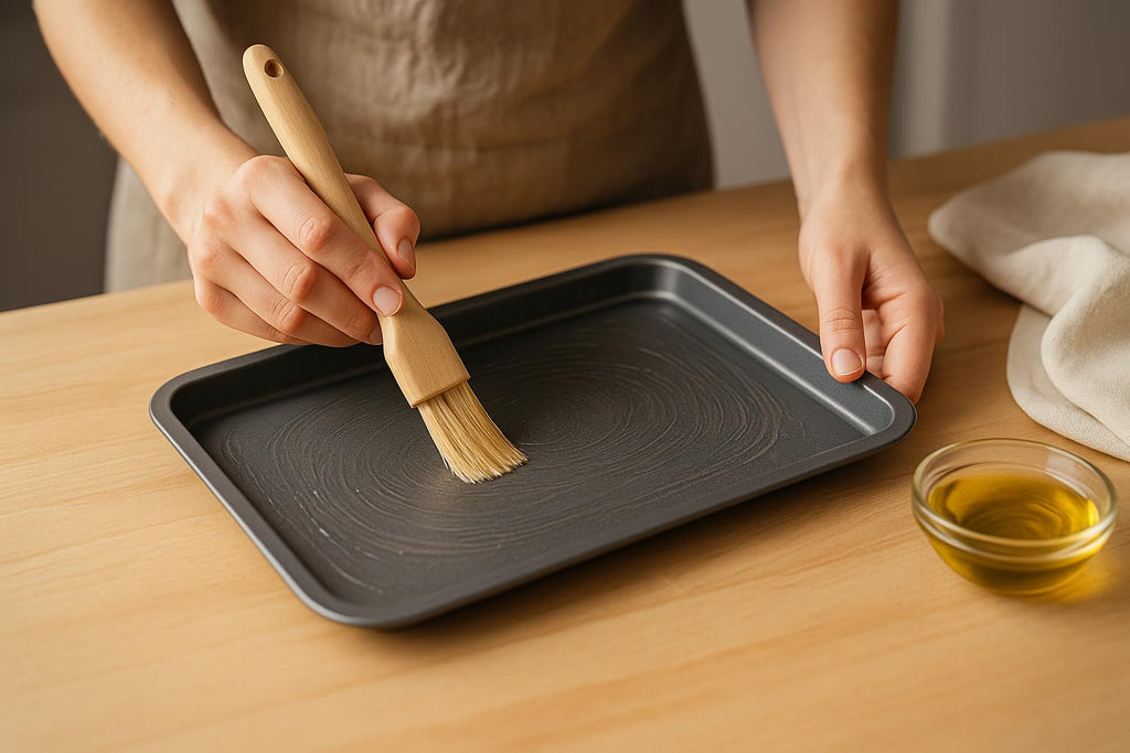 4-Pack - Baking Tray and Roasting Tray Set - 38cm, 35cm & 28cm Baking Trays, and 28cm Roasting Tray Set Tray/Pan, Non-Stick, Multi-Pack Set Oven Trays - Dishwasher Safe and Easy Clean. by KITCHENEUR®