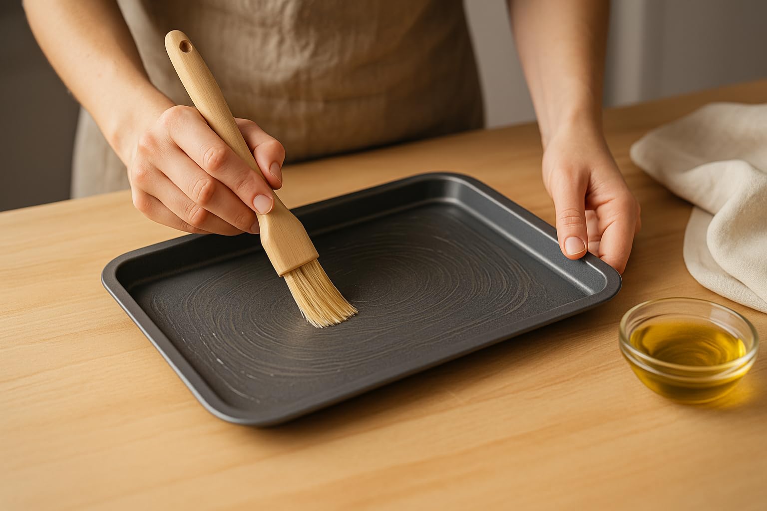 4-Pack - Baking Tray and Roasting Tray Set - 38cm, 35cm & 28cm Baking Trays, and 28cm Roasting Tray Set Tray/Pan, Non-Stick, Multi-Pack Set Oven Trays - Dishwasher Safe and Easy Clean. by KITCHENEUR®