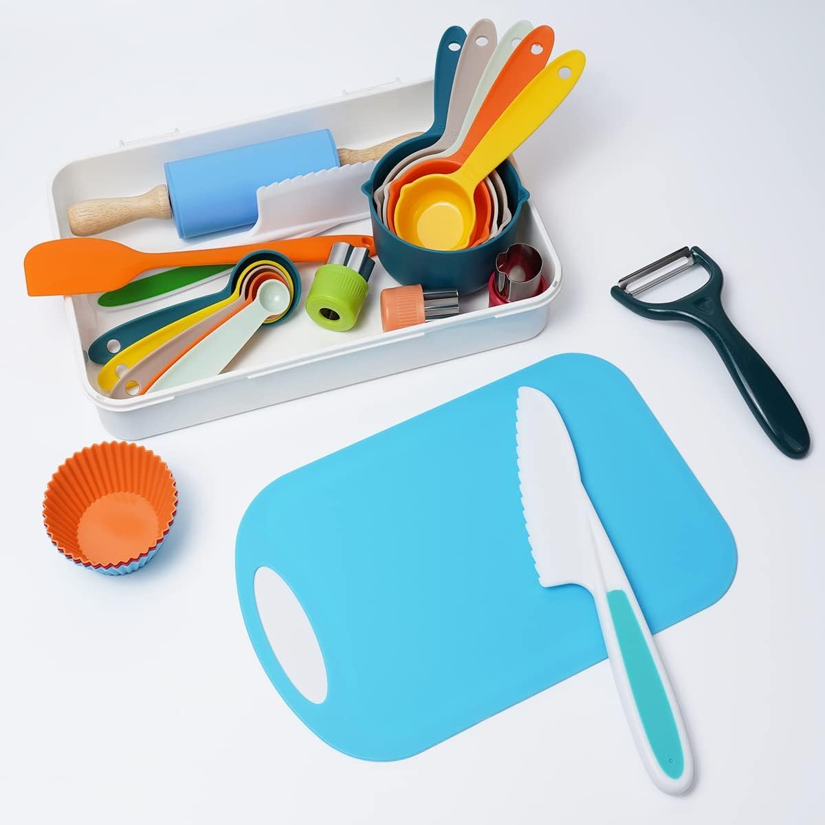 34-Piece Children's Cooking and Baking Set