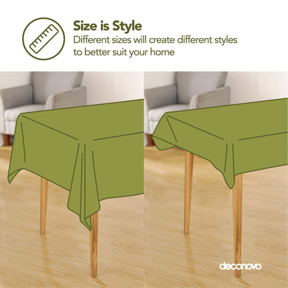 Green / 87 x 51 inch (Rectangular)