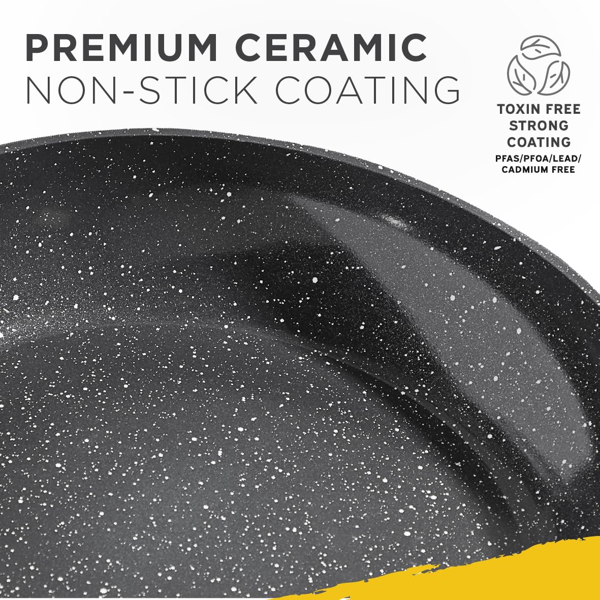 Black / 28cm Frying Pan