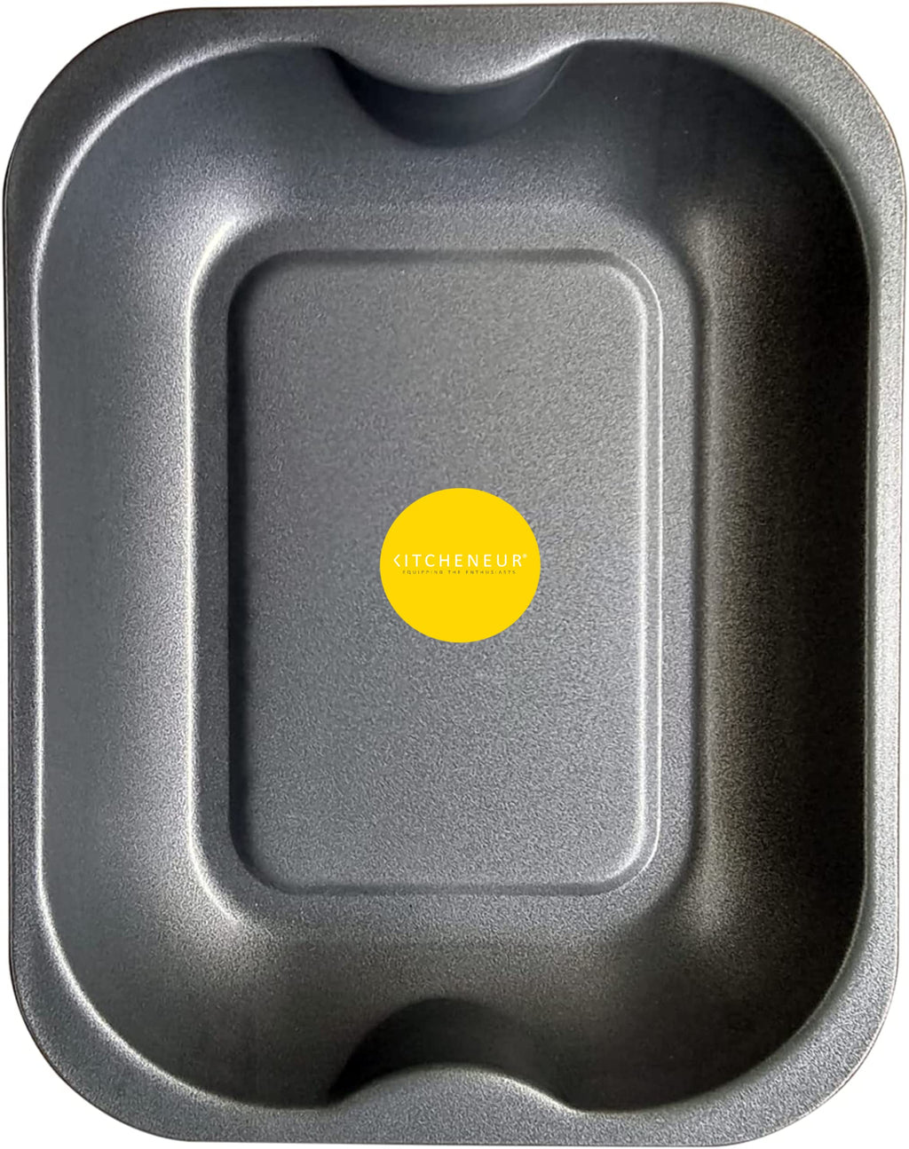 4-Pack - Baking Tray and Roasting Tray Set - 38cm, 35cm & 28cm Baking Trays, and 28cm Roasting Tray Set Tray/Pan, Non-Stick, Multi-Pack Set Oven Trays - Dishwasher Safe and Easy Clean. by KITCHENEUR®