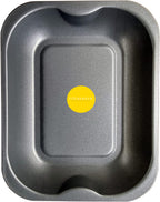 4-Pack - Baking Tray and Roasting Tray Set - 38cm, 35cm & 28cm Baking Trays, and 28cm Roasting Tray Set Tray/Pan, Non-Stick, Multi-Pack Set Oven Trays - Dishwasher Safe and Easy Clean. by KITCHENEUR®