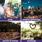 MATANA 6 Reusable Clear Plastic Jugs, Cocktail Pitchers for Parties, 1.5L - Juice, Lemonade, Punch, Sangria, Beers - Birthdays, Weddings, Picnics, BBQ