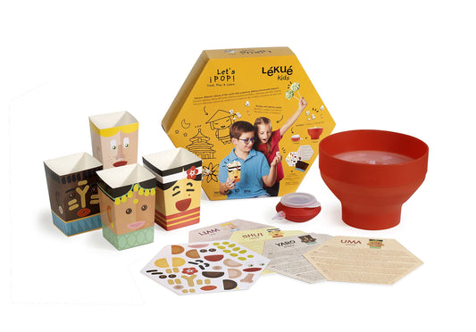 Children's Popcorn Making Kit, Multi-Colour