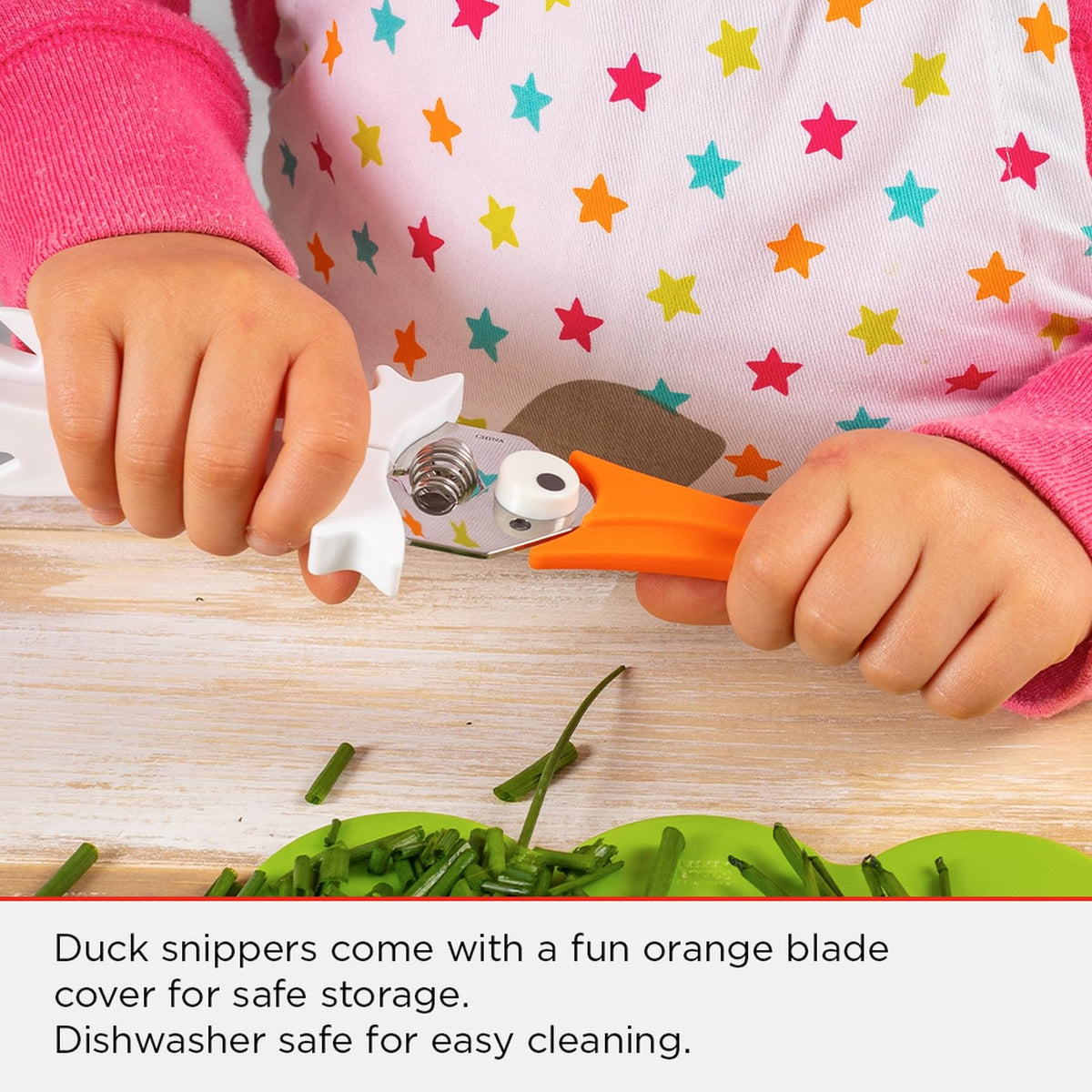 3-Piece Set (2 Knives and 1 Scissors) / White, Blue & Green
