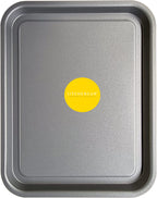 4-Pack - Baking Tray and Roasting Tray Set - 38cm, 35cm & 28cm Baking Trays, and 28cm Roasting Tray Set Tray/Pan, Non-Stick, Multi-Pack Set Oven Trays - Dishwasher Safe and Easy Clean. by KITCHENEUR®