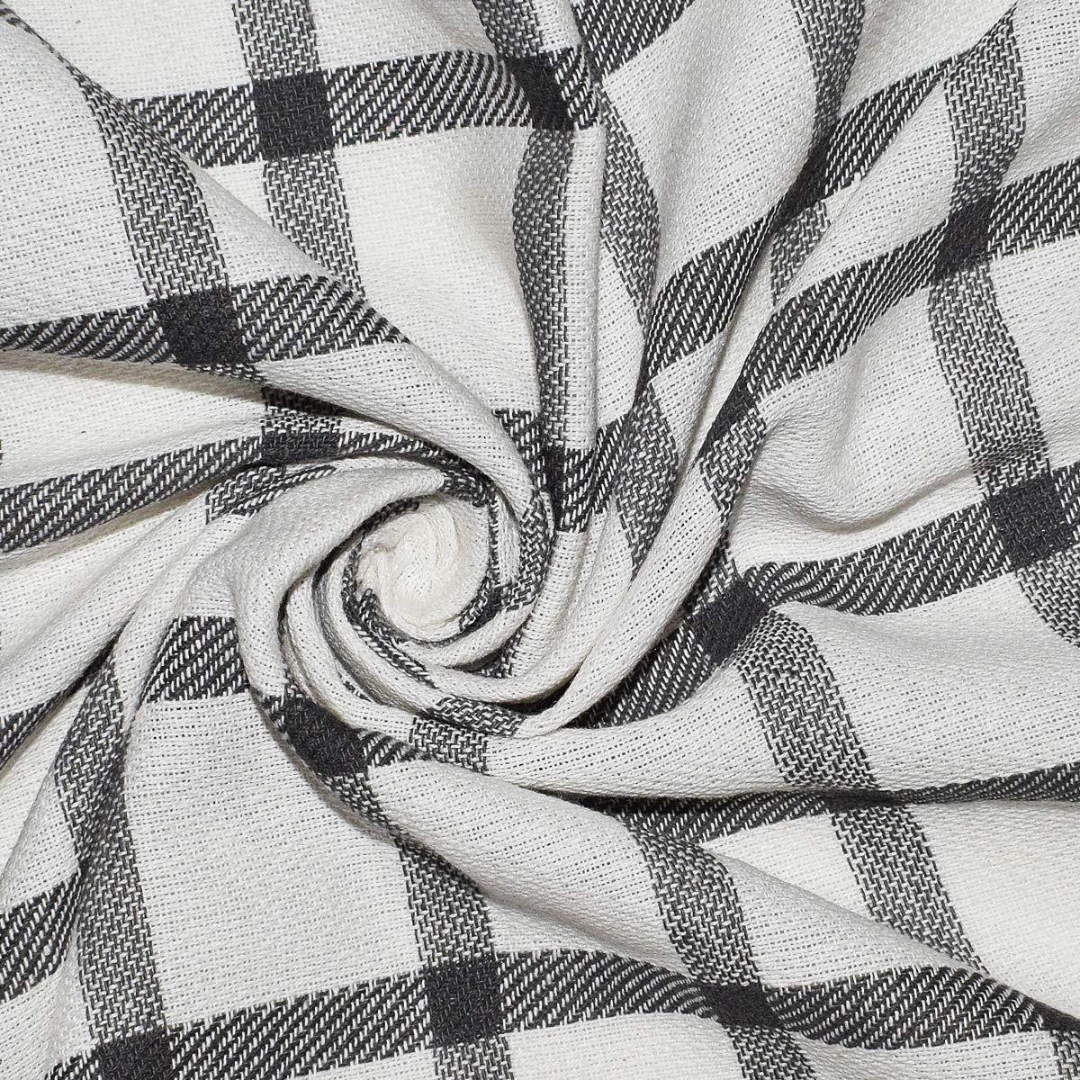Pack of 5 Cotton Kitchen Tea Towels, 70 x 50cm
