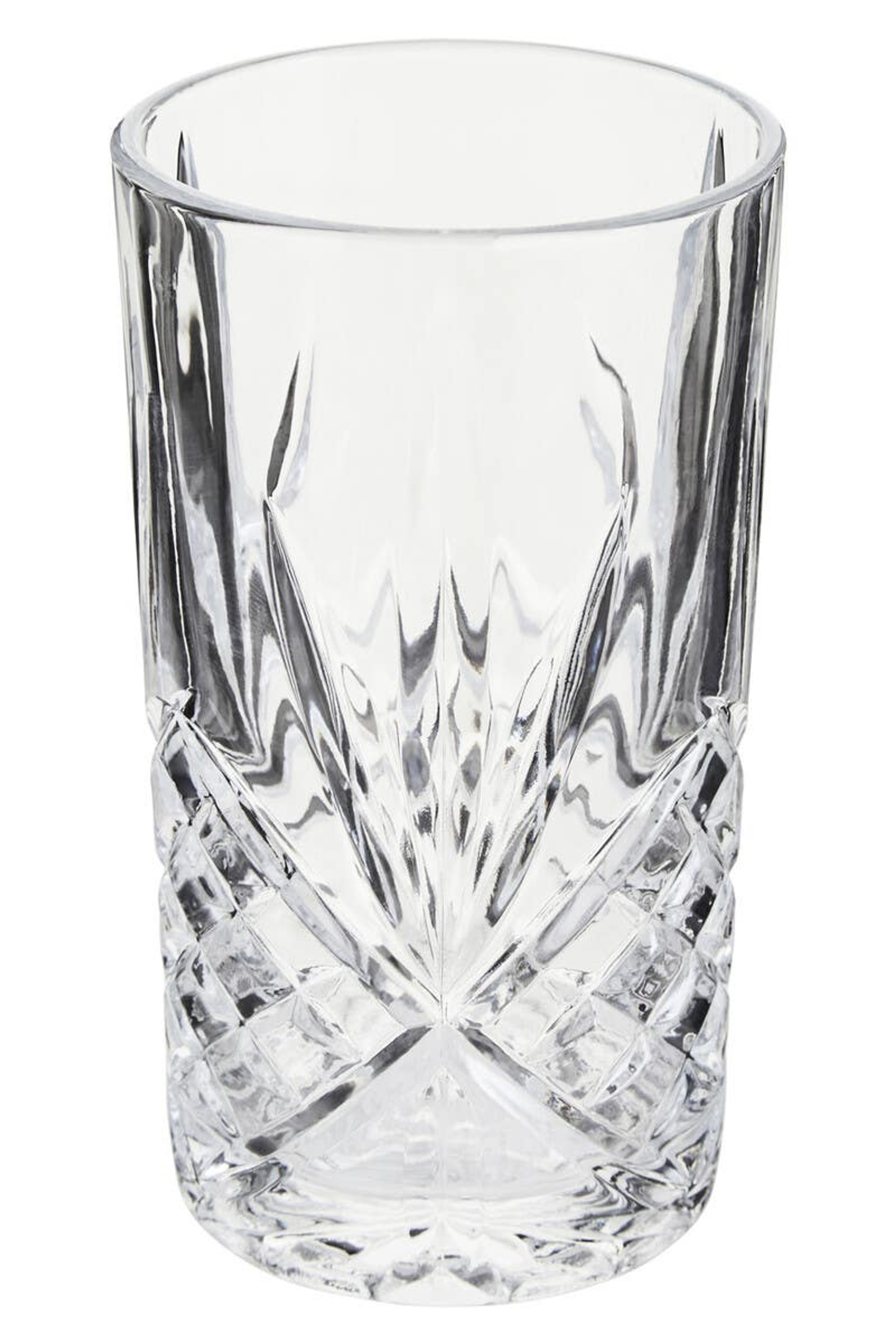 Cook Nook Beaufort Crystal 370ml Clear Hi Ball Glass 1405456