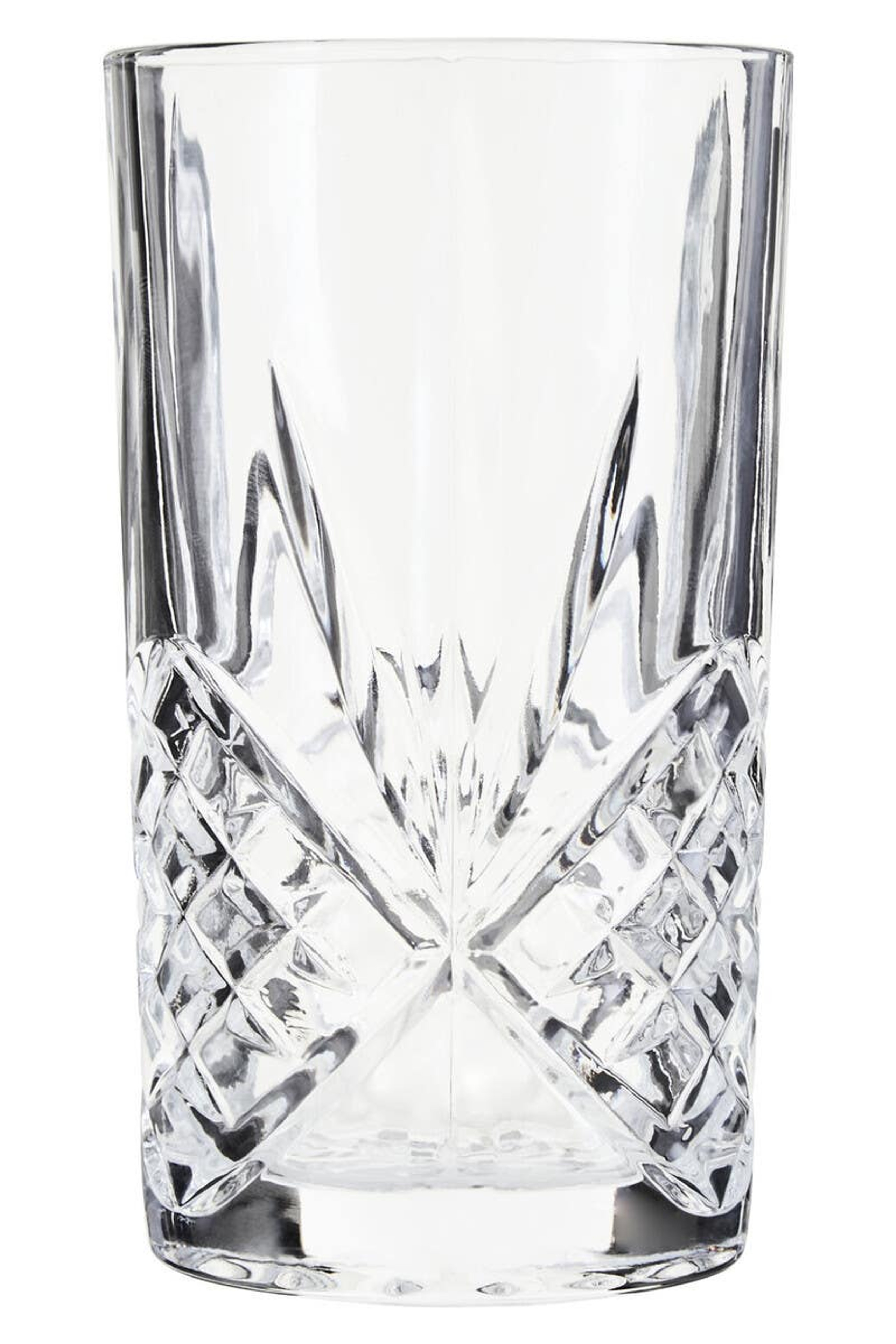 Cook Nook Beaufort Crystal 370ml Clear Hi Ball Glass 1405456