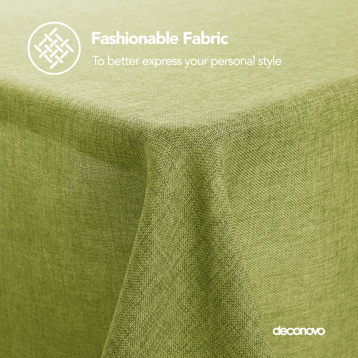 Green / 87 x 51 inch (Rectangular)