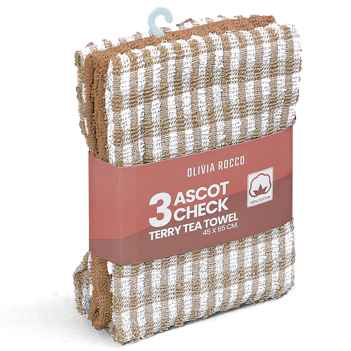 Ascot Check Terry Tea Towels