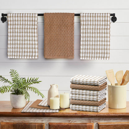 Ascot Check Terry Tea Towels