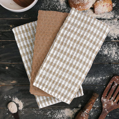 Ascot Check Terry Tea Towels