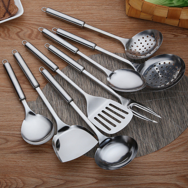 Anti-Scald Stainless Steel Kitchen Utensil Spatula-0