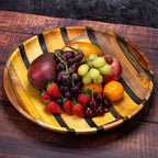 Artisan Upcycled End Grain Fruit Bowls (2 Patterns & 2 Sizes Available)-2