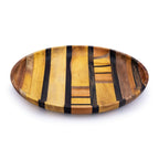 Artisan Upcycled End Grain Fruit Bowls (2 Patterns & 2 Sizes Available)-6