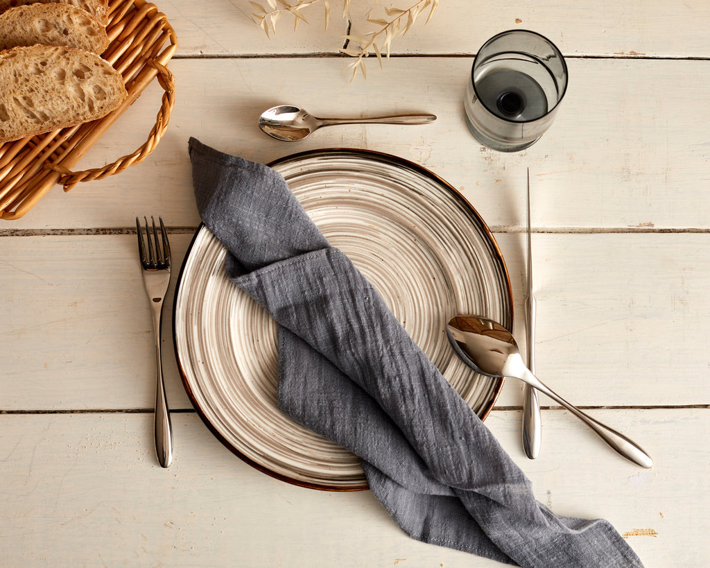 Milan Silver Stainless Steel Cutlery Sets x16/24 pieces-2