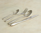 Milan Silver Stainless Steel Cutlery Sets x16/24 pieces-3