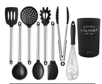 Modern and Simple Silicone Kitchen Utensil and Appliance Set-4