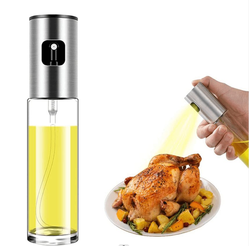 Precision Olive Oil Spray Bottle - Eco-Friendly Kitchen Essential!-0