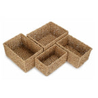 Thatch Grass Woven Storage Basket-1