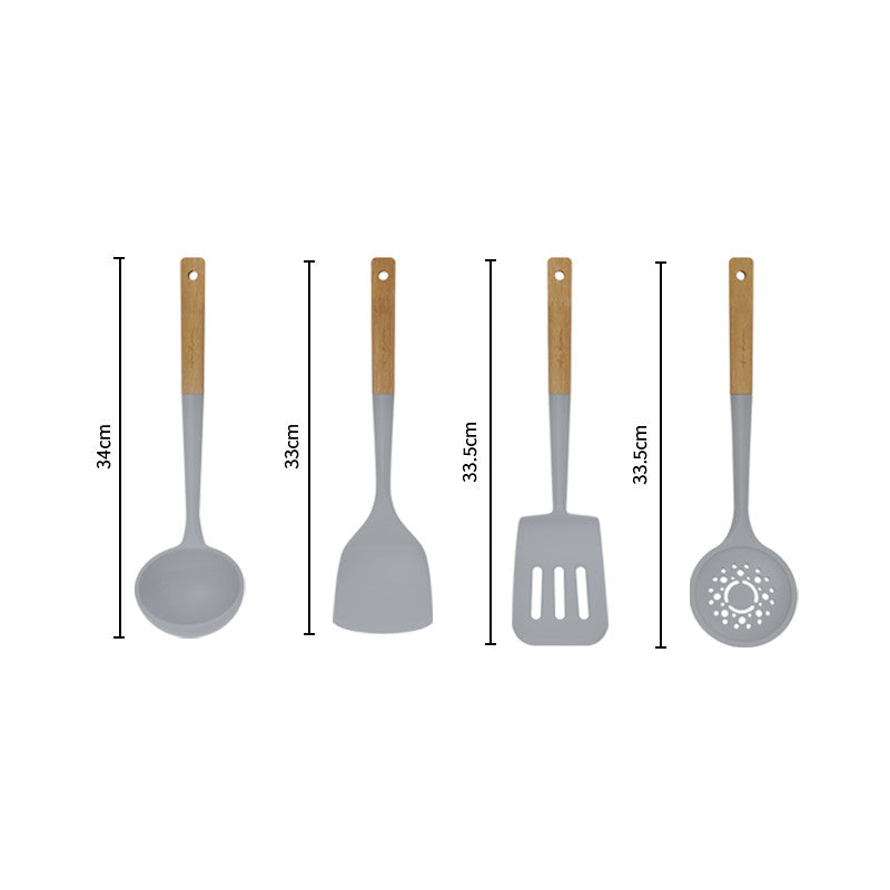 Silicone Kitchen Utensils Set-14