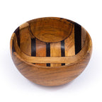 Upcycled Handmade Wooden Nibble Mini Bowl (2 patterns)-1