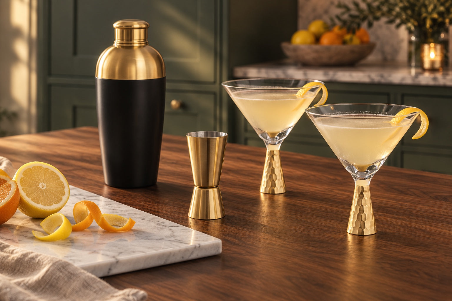 Citrus and gold