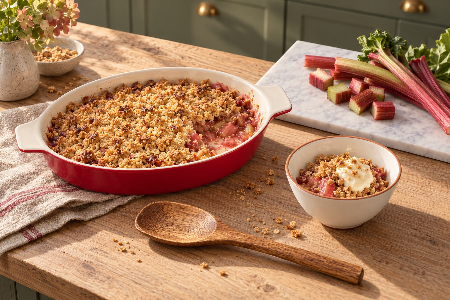 Crumble and comfort