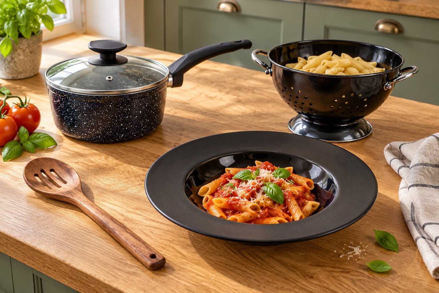 Pasta on a weeknight
